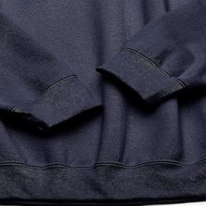 เสื้อมีฮู้ดและสเวตเตอร์คอกลมของผู้ชายเสื้อสเวตเชิ้ตผ้าคอตตอนไซส์ใหญ่พิเศษใส่ได้ทั้งชายและ100% - Product Image 4