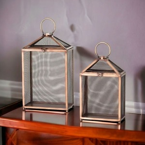 High Quality Metal Candle Stand Handmade Top Selling <b>Lantern</b> New Style Luxury Candle Holder for Christmas - Product Image 1