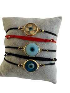 DAFNI BIG PAZAR Bohemian <b>Beaded</b> <b>Bracelet</b> with Natural Stone and Precious Metal Alloy Micro Insert 0.08g Unisex Gift - Product Image 4