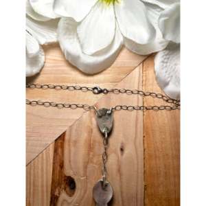 Collier Kobe Martinez en turquoise naturelle Dry Creek et argent sterling plaqué or, chaînes religieuses tendance pour cadeaux ou fêtes - Product Image 2