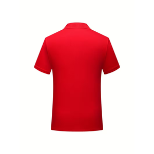 Camiseta Polo Personalizada con Cuello Rígido, Diseña Tu Propia Camiseta Polo de Alta Calidad, Estilo Bordado, Cuello Alto Simulado, Cierre de Perlas, Camiseta de Golf - Product Image 2