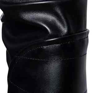 Chaqueta de Hombre de Último Diseño con Cuello Alto, Logotipo Personalizado, Mangas Completas para Uso Casual, Disponible a Buenos Precios, Chaqueta de Cuero - Product Image 6