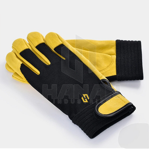 ถุงมือนิรภัยที่ได้คะแนนดีที่สุดสำหรับงานก่อสร้างและงานกลางแจ้งด้ามจับแข็งแรงกันลื่นพร้อมโลโก้ป้องกันมือและแขนออกแบบได้ตามต้องการ - Product Image 3