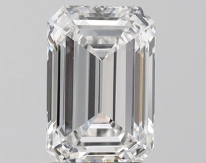 2,50 Ct Emerald Cut IGI Certified E-Color Filled Lab Grown Loose Diamond Clarity CVD para la fabricación de joyas - Product Image 1