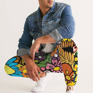 Wholesale Baggy Jogger For Men With Unique Sublimation Print Durable Material Adjustable Waistband Ideal For Street Style - Product Image 5