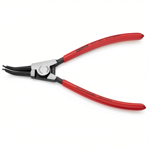 Pince à circlips Knipex noire anodisée, tête polie pour circlips externes sur arbres - Product Image 3