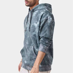 Sudaderas con capucha para hombre lavadas con piedra ácida de alta calidad de gran tamaño hechas a medida - Product Image 2