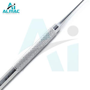 ALMAC Logotipo personalizado Sonda de excavadora dental de doble extremo Manual Instrumento quirúrgico de acero inoxidable Certificado CE - Product Image 4