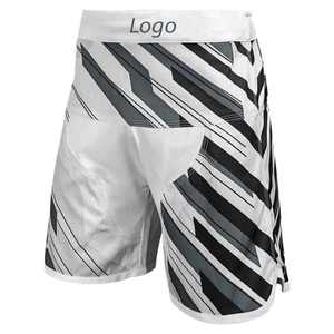 Vêtements d'arts martiaux personnalisés, shorts à séchage rapide, respirants, vêtements de combat et de fitness unisexes, shorts de MMA pour adultes en gros - Product Image 1