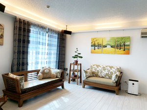 Estante de Almacenamiento Moderno de Madera de Teca de Tres Niveles, No Plegable, para Baño, Incluye Soportes de Almacenamiento - Product Image 2