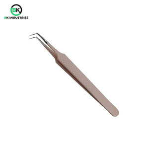 Anti Static <b>Eyelash</b> <b>Tweezers</b> for Safe Lash Handling Premium Stainless Steel Lash <b>Tweezers</b> for Professionals - Product Image 1
