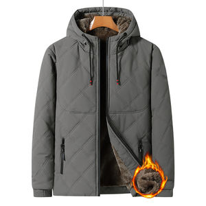 แจ็กเก็ตฤดูหนาวสำหรับผู้ชายเสื้อแจ็กเก็ตขนเป็ดกันน้ำกันลมระบายอากาศเป็นมิตรกับสิ่งแวดล้อมมีฮู้ดแฟชั่นเครื่องแต่งกายกลางแจ้งสไตล์สตรีท - Product Image 1