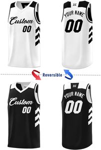 Camiseta de baloncesto reversible para jóvenes y hombres, camisetas de rendimiento atlético, número de nombre de equipo personalizado - Product Image 2