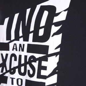 T-shirts sur mesure pour hommes Tops à col rond de haute qualité avec toutes les tailles Stock de tissu tricoté à séchage rapide de couleur unie - Product Image 5