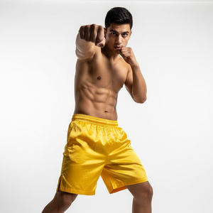 Shorts de boxe MMA de haute qualité sur mesure 2026, 100% polyester, légers, à séchage rapide, durables pour adultes, taille plus pour hommes - Product Image 1