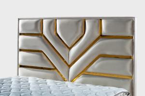 ชุดห้องนอนที่สวยงามเตียงนอนพร้อมหัวเตียงฐานสำหรับบ้านสำนักงานห้องนอนโรงแรมอพาร์ทเม้นหรือวิลล่าสำหรับเฟอร์นิเจอร์บ้าน - Product Image 3