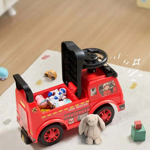 Coche de Juguete con Pedales para Niños de 2 a 4 Años, Material Plástico, con Volante Musical y Espacio de Almacenamiento - Product Image 3