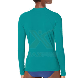 Camisetas Deportivas de Compresión para Mujer, Transpirables y Ecológicas, de Color Sólido, en Spandex/Poliéster, para Adultos - Product Image 2