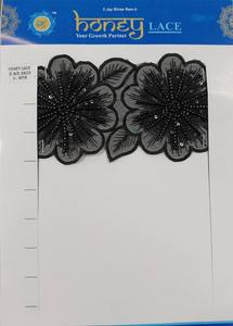 Encaje bordado floral colorido - Product Image 4