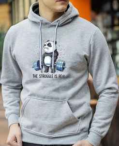 Sweat à capuche pour homme de qualité supérieure, ultra confortable et douillet, 100% coton, uni, teint et brodé avec impression numérique pour l'hiver - Product Image 1