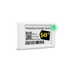 डिजिटल टैग इलेक्ट्रॉनिक शेल्फ ई-स्याही टैग ब्ली5.0 कम ऊर्जा ईंक मूल्य लेबल