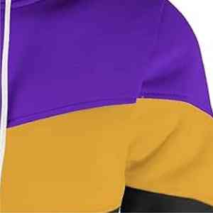 Sudadera con Capucha de Tres Tonos de Color, 100% Algodón, Tejido Técnico, Etiqueta Privada, Sudadera con Capucha para Hombre en Venta - Product Image 5