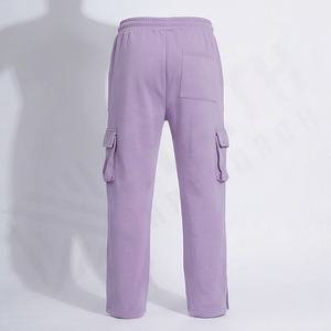 Pantalones Anchos de Hip Hop, Pantalones Deportivos Personalizados, Pantalones de Chándal de Pierna Ancha, Pantalones Deportivos de Algodón con Doble Cintura, Pantalones Deportivos Rectos, Pantalones Deportivos Acampanados para Hombre - Product Image 2