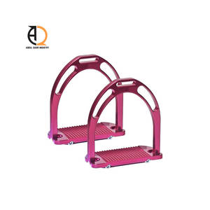 Estribos para Caballo de Acero Inoxidable con Almohadilla de Goma - Product Image 2