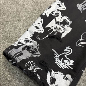 El mejor chándal desgastado de patrón sólido de moda de alta calidad para hombre, ropa de calle cómoda para hombre, chándal desgastado - Product Image 2