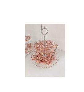 Resin <b>Cake</b> Stand or 2 Tier Fruit <b>Cake</b> Holder Resin Tray Coaster <b>Kit</b> Round Irregular Cup for Sale Product - Product Image 2