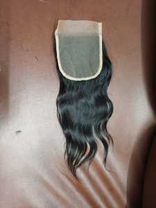 Extensions de Cheveux Humains Bruts Ondulés Naturels HD Lace Closure 5x5 - Product Image 4