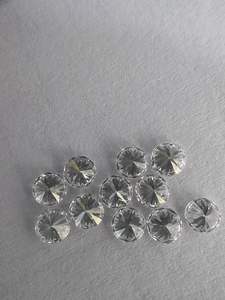 Diamants de laboratoire en vrac, taille ronde brillante, qualité étoile, couleur blanche, pureté VS, 1mm-3.0mm, pour bijoux, prix de gros - Product Image 6