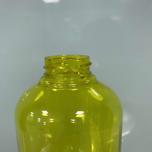 Bouteille de lotion ronde PET de 500ml bouteille de pompe cosmétique rechargeable à faible quantité minimale de commande pour emballage de soins de la peau de lavage de corps de shampooing - Product Image 4