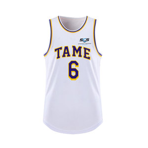 เสื้อบาสเก็ตบอลแบบไม่มีแขน เสื้อทีมบาสเก็ตบอล วัสดุเบา ดีไซน์สำหรับทีม - Product Image 1