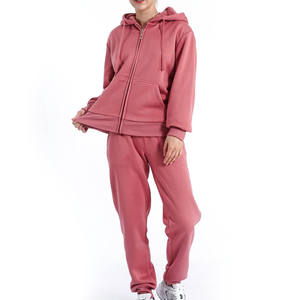 Logo personnalisé survêtement modeste vêtements de sport vêtements de sport pour femmes manches longues survêtement ample vêtements de sport haut d'entraînement et survêtement - Product Image 3
