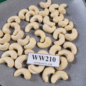 Prix usine SANTIGO Noix et amandes Noix de cajou crues WW210 W210 Noix de cajou Faible quantité minimale de commande Origine Vietnam - Product Image 1