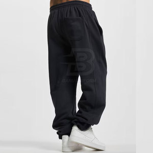 Nouveau pantalon de survêtement en molleton de coton personnalisable pour homme, coupe droite, respirant, décontracté, de qualité supérieure, couleur personnalisée, idéal pour l'hiver - Product Image 3