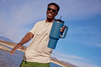 Tasse à café de voyage en métal isolée sous vide en acier inoxydable Flowstate H2.0 personnalisée tasse 20oz 30oz 40oz gobelet avec poignée