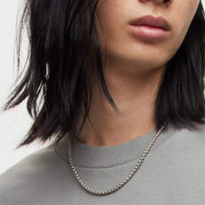 T-shirt gris surdimensionné pour hommes décontracté à manches courtes coupe ample col rond haut en coton - Product Image 6