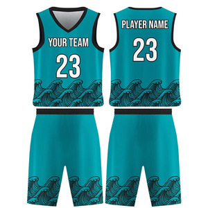 Nouveau design d'uniforme de basket-ball pour hommes 100% polyester avec logo personnalisé, uniforme d'équipe sportive fabriqué par Hanger Impex - Product Image 1