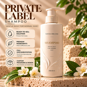 ELAN KIMYA OEM Shampooing Quotidien Doux pour Cheveux Normaux Marque Privée 250ml - Product Image 3