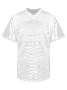 เสื้อเจอร์ซีย์อเมริกันฟุตบอลระเหิดคุณภาพสูงผ้า100% โพลีเอสเตอร์แขนสั้นปักโลโก้ได้ตามต้องการ - Product Image 2