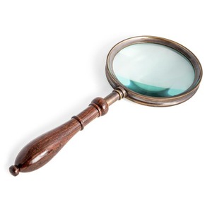 Loupe extensible Zigzag en laiton antique Loupe nautique vintage pour la maison et le bureau Cadeau de mariage pour la décoration de table - Product Image 3