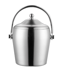 Cubo de champán de hielo de acero de nuevo estilo, suministros para hoteles y restaurantes, cubo de hielo de acero inoxidable, cubo de hielo enfriador de champán - Product Image 4