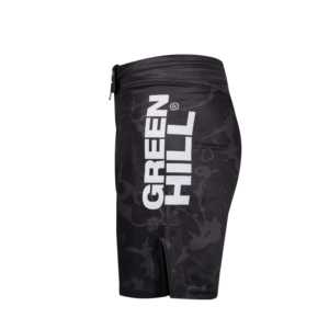 Pantalones Cortos de MMA Blancos de Diseño Personalizado GREEN HILL, Ropa de Poliéster Elástico para Grappling y BJJ para Gimnasio, Sublimados (10547) - Product Image 6
