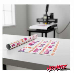 Feuilles de transfert DTF 22'' x 250'' à pelage à chaud et film - Product Image 3