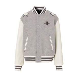 Vestes pour hommes en toile personnalisée de haute qualité Nouveaux vêtements décontractés polyvalents élégants avec col montant Vente en gros - Product Image 1