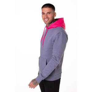 Sweat-shirt unisexe de luxe à coupe classique, 100% coton mélangé, poids lourd, épaules tombantes, hiver, haute qualité, uni, teint en plaid - Product Image 5