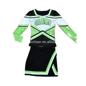 Tenues de cheerleading de la meilleure qualité, uniformes de cheerleading à manches longues en vente - Product Image 2