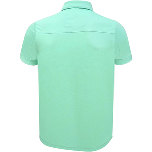 Vente en gros Polos à manches courtes en coton pour homme Tissus tricotés personnalisables Polos à sublimation personnalisée - Product Image 5